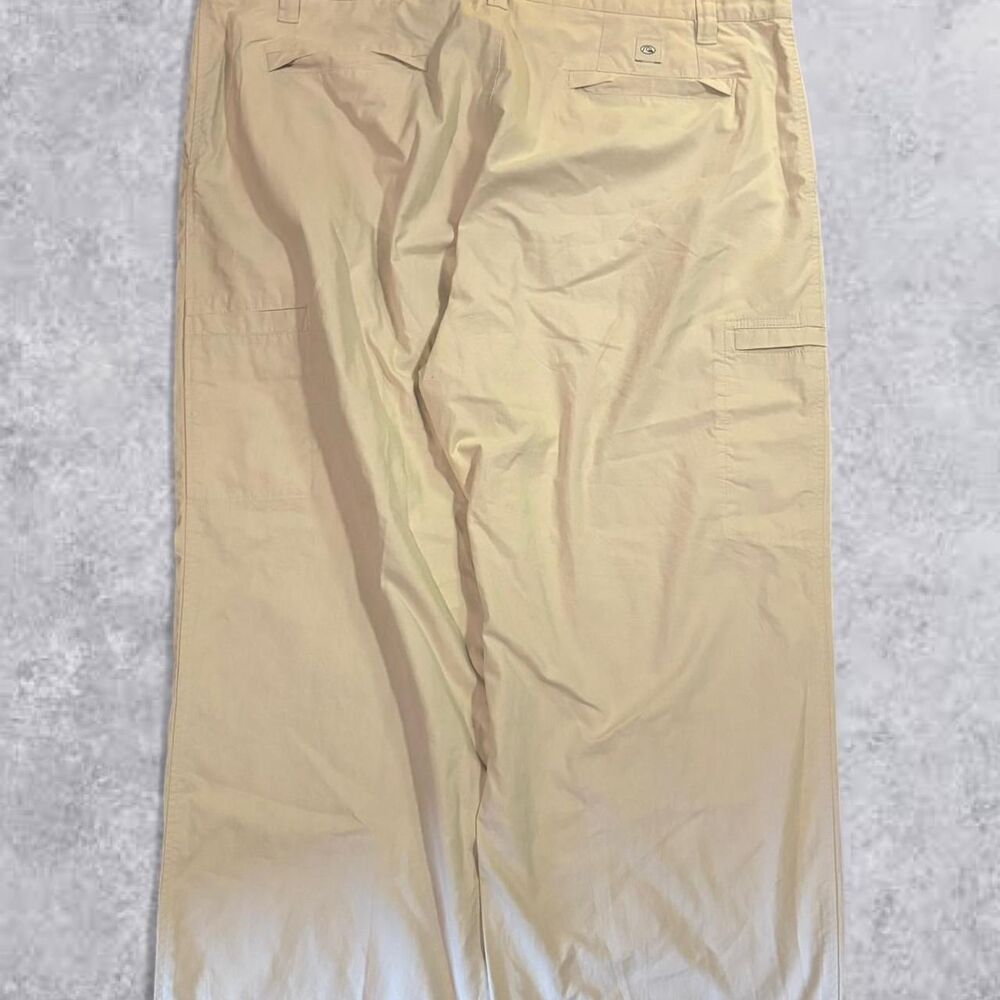 Quiksilver Men's Cream and Tan Trousers